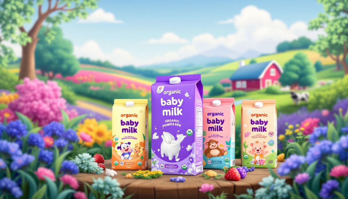 Comment le lait bio en poudre pour bébés soutient l'agriculture locale ?